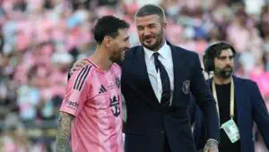 The Messi effect! David Beckham becomes the first British athlete with a fortune over £1 billion