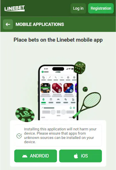 Linebet Casino Application
