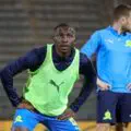 Aubrey Modiba free-kick which saw Mamelodi Sundowns beat ASFAR 1-0 in the Caf Champions League first leg