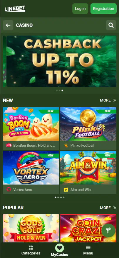 Linebet Casino