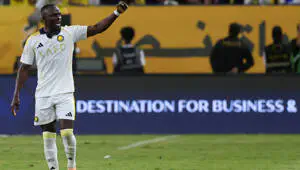 Sadio Mané puts Al Nassr ahead against Damac in the Saudi Pro League 