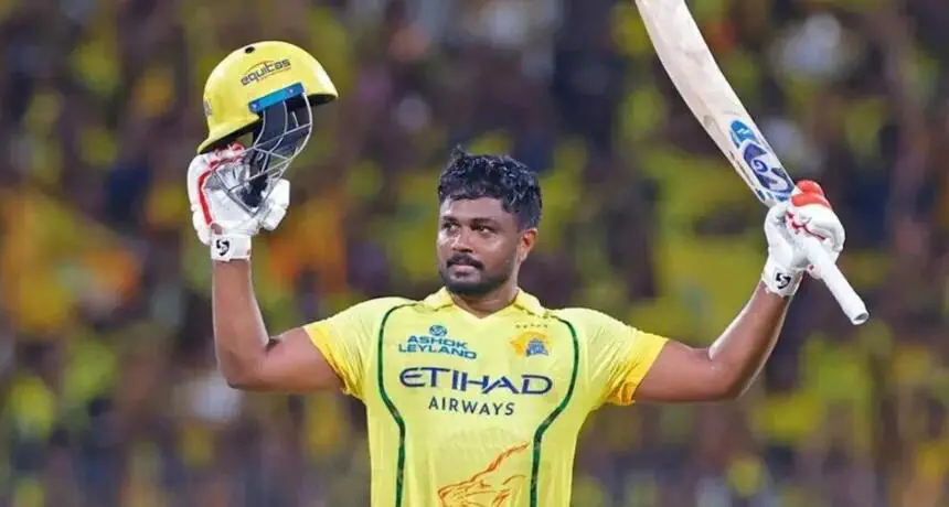 A huge blow for CSK. Sanju Samson unexpectedly withdraws from IPL 2026 playoffs