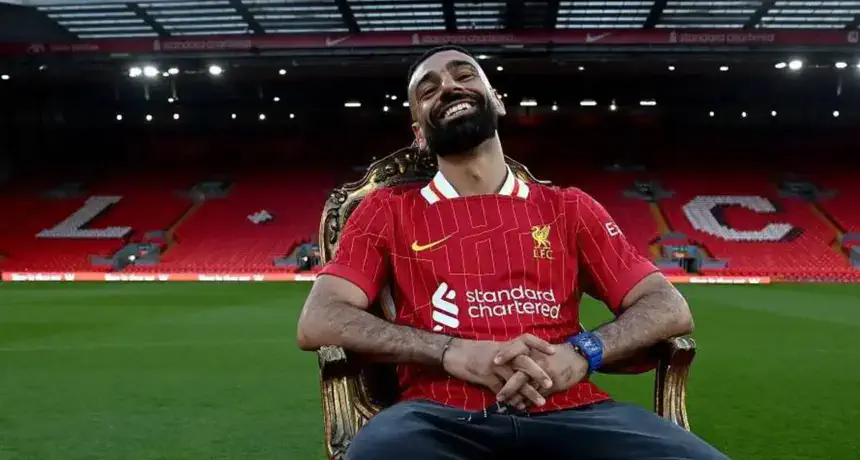 History Maker! Mohamed Salah Breaks Steven Gerrard’s Liverpool Assist Record in Final Reds Appearance