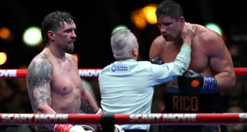 "Stopped after the bell" - Rico Verhoeven files appeal against Usyk's victory