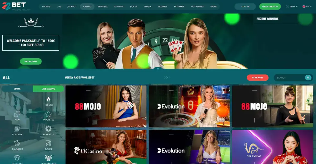 22Bet Casino