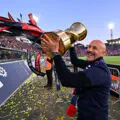 Won the Coppa Italia. Italian club part ways with their head coach