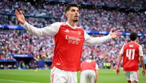 In elite company. Havertz matches Ronaldo's Champions League final feat
