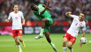 Nigeria Denied Victory as Late Poland Strike Forces 2-2 Draw in Friendly Clash