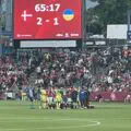 The match between Denmark and Ukraine will not be resumed. The reason has been revealed