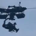 A near tragedy: Camera crashes from great height, almost kills cameraman during friendly match