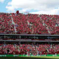 Backing his team! Hollywood star attends Canada vs Bosnia and Herzegovina clash
