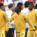 A protest act? Djed Spence pointedly refuses to shake Thomas Partey's hand before England vs Ghana match