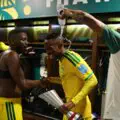PURE JOY! Bafana Bafana change room changes into music studio as players broke into song in celebration