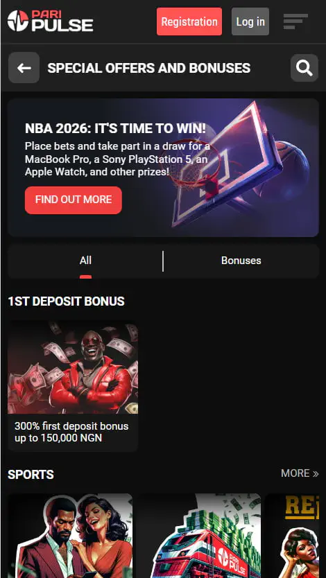 PariPulse App Welcome Bonus