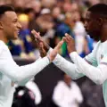 What a pace! Dembélé nets hat-trick in 32 minutes and joins World Cup elite