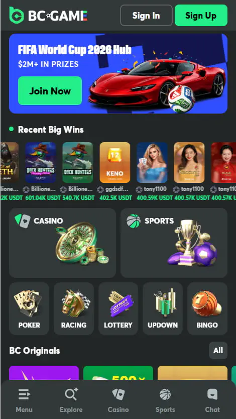 BC.Game Application