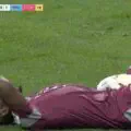 Lionel Mpasi Delivers Incredible Goalkeeping Display as DR Congo Lead England 1-0 at Half-Time