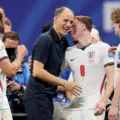 You've never seen emotions like this! England players prank Tuchel after victory over Mexico