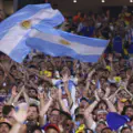Argentina football fans