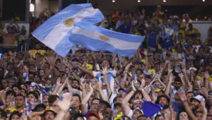 Argentina football fans