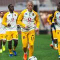 Kaizer Chiefs play to a 1-1 draw against Glasgow Rangers in a friendly match 