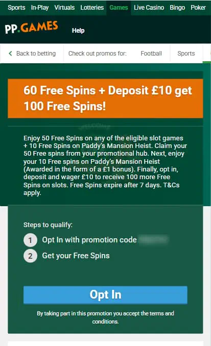 Casino bonus