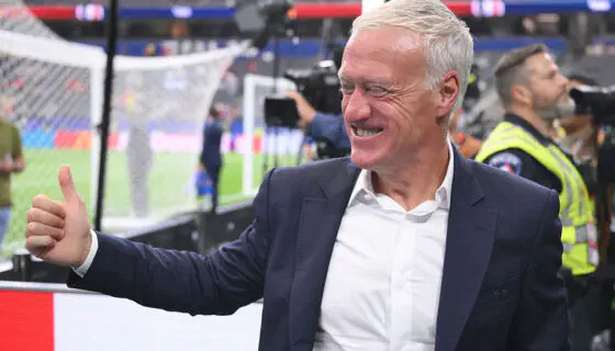 France head coach makes World Cup history. What record has he achieved?
