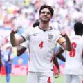 Captain's masterpiece. Rice scores against France in World Cup third-place match