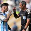 Disaster for Argentina. Enzo Fernandez sent off in World Cup final for brutal foul