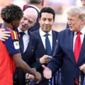 A matter of principle? Lamine Yamal refused to shake Donald Trump's hand at the World Cup award ceremony