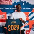 Gregory Ayem signs his first professional contract with Montpellier