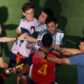 Double standards? Paredes' red card removed from World Cup final record