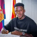 Abdul Aziz Issah has signed a permanent contract with Barça Atlètic
