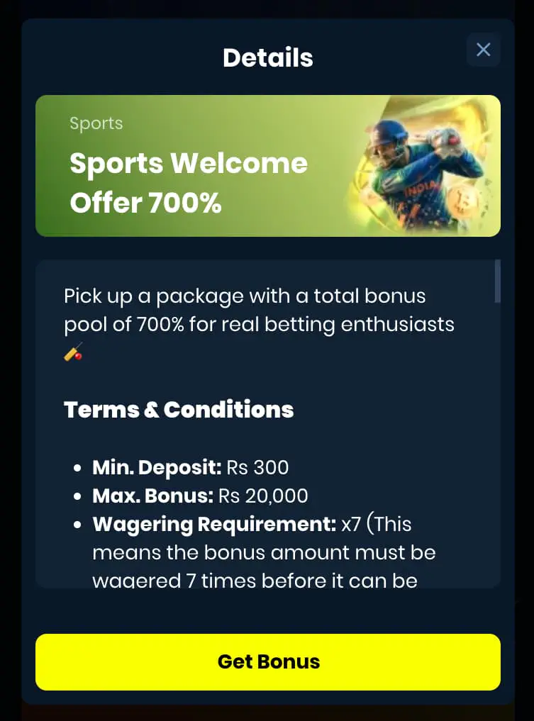 4Rabet Welcome Bonus