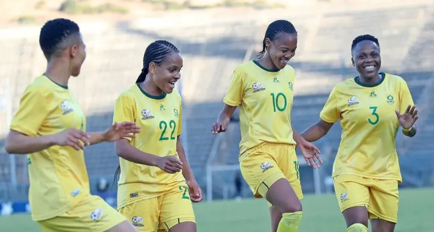 Banyana Banyan go through their final touches at training ahead of the all-important Burkina Faso showdown