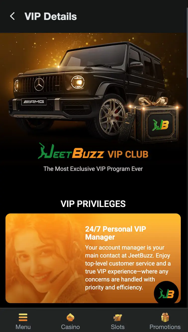 Jeetbuzz VIP Loyalty Program