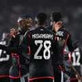 Midfielder Patrick Maswanganyi penalty goal for Orlando Pirates against Durban City