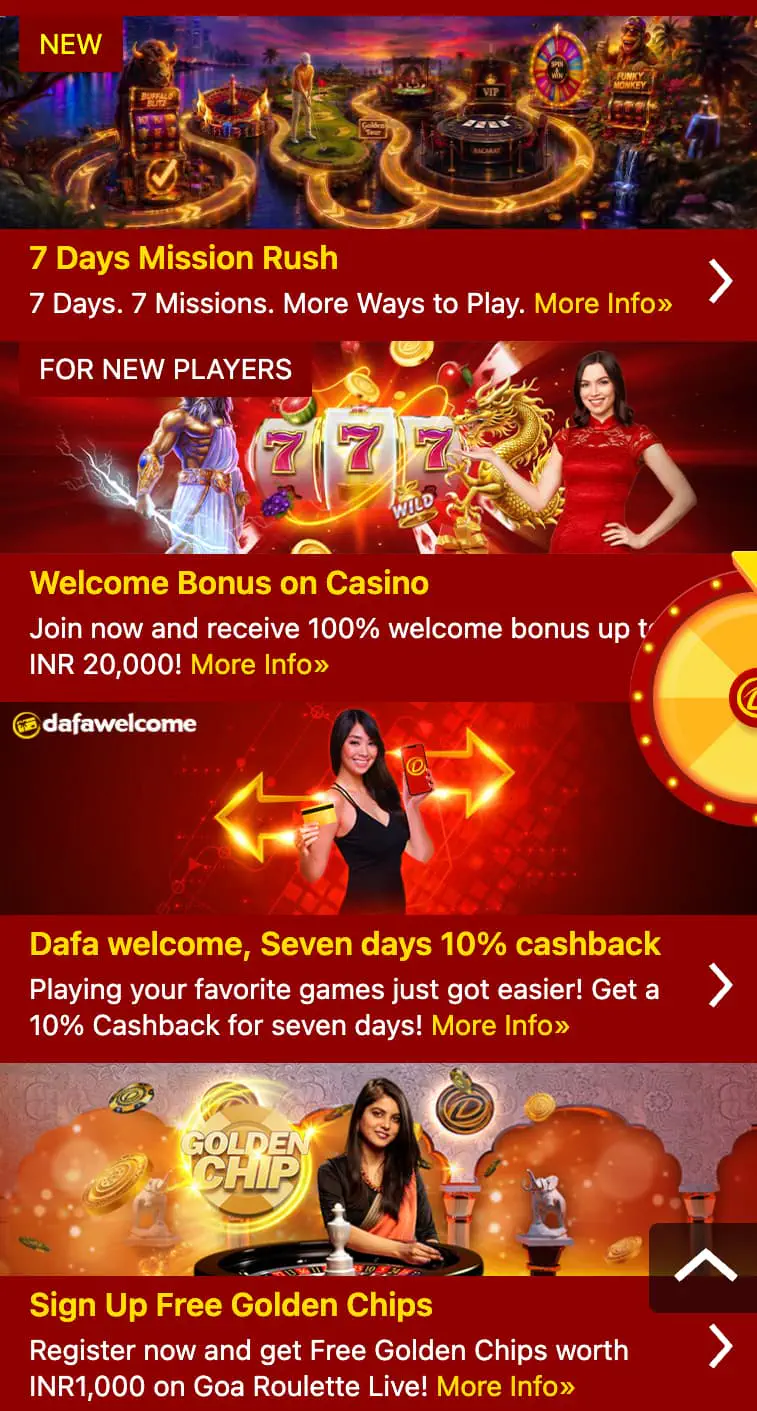 Welcome Bonus on Casino