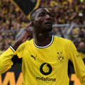 Serhou Guirassy ouvre le score pour Dortmund face Hambourg en Bundesliga
