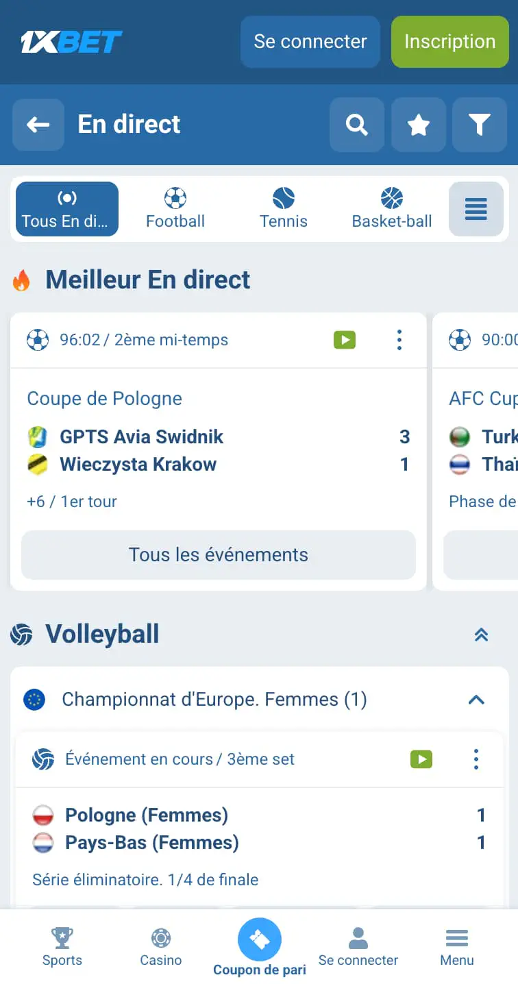 1xBet Sportsbook