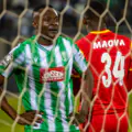 Christian Salie's equaliser for Siwelele FC against Golden Arrows in a PSL match today