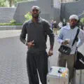 The Guinea national team arrives in South Africa for its match against Bafana Bafana