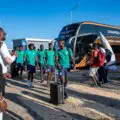 Les Éléphants arrivent à Bouaké avant leur choc contre le Ghana