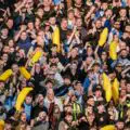 Star in Man City’s fan section! Legendary musician spotted in the Anfield stands for Liverpool clash