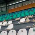 Scènes de chaos au stade MKO Abiola après Rangers International – MC Alger en Ligue des champions de la CAF