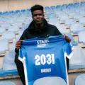 Cameroonian striker Aaron Bibout extends his contract with KRC Genk until 2030