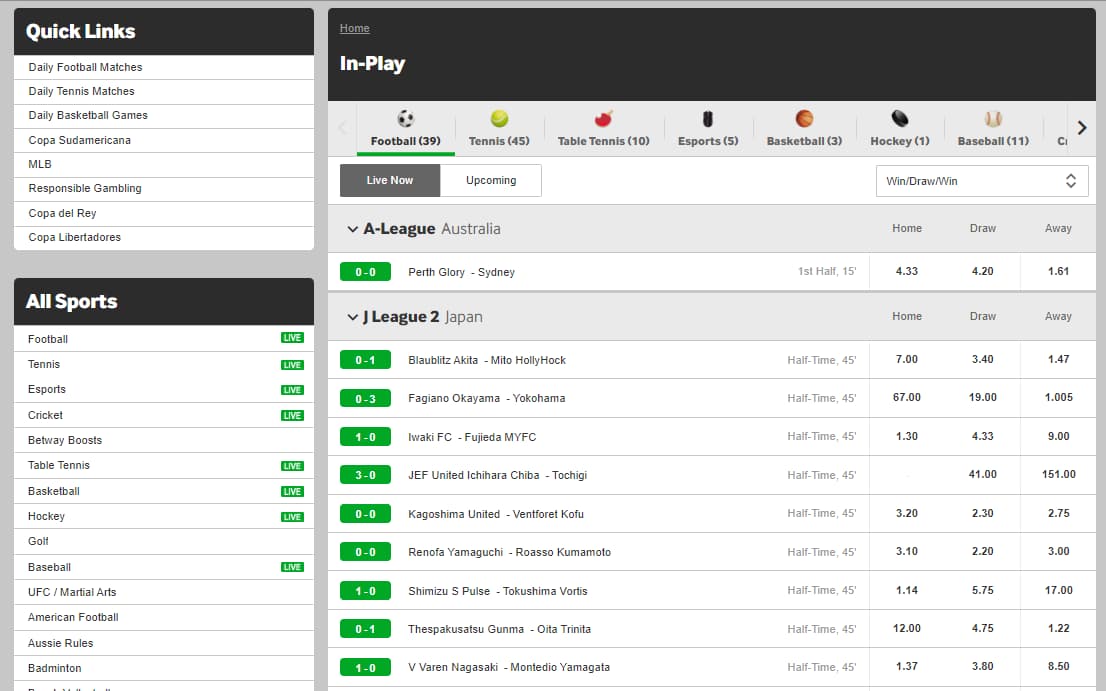 Betway Sportsbook 