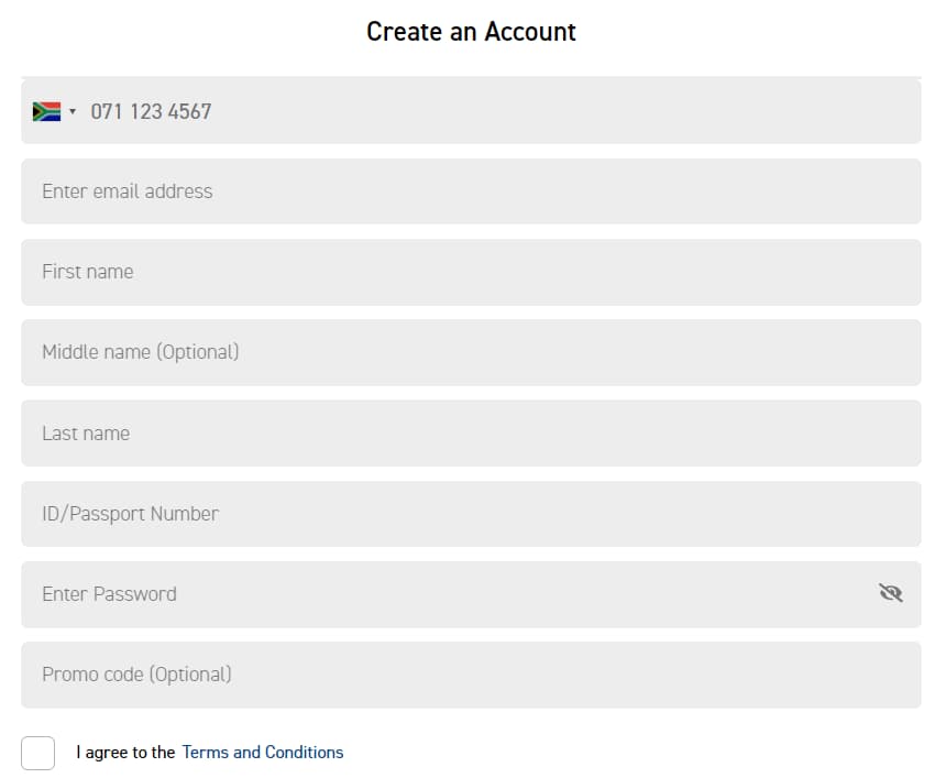 Betfred registration process