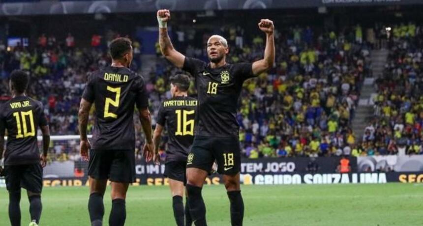 Brazil win big in friendly match