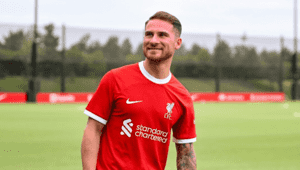 McAllister "afraid" to take No. 8 at Liverpool